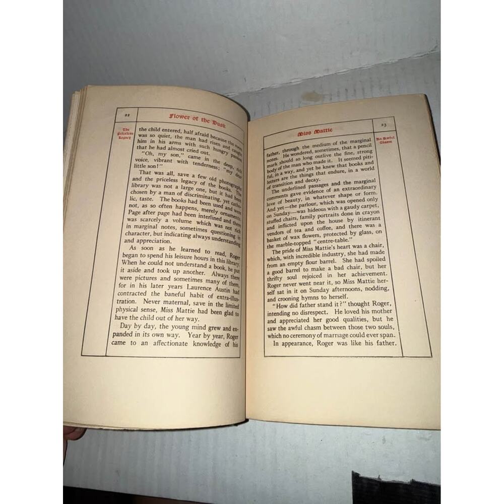 Book Flower of the Dusk (Hardcover) (1908) - Picture 5 of 10